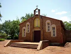 die katholische Kirche Saint Jean Baptiste