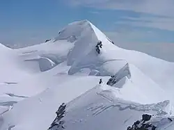 Parrotspitze vom Lyskamm aus gesehen.