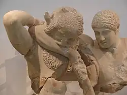 Detail der Beißer-Gruppe