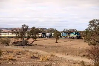 Luxuszug bei Simplon zwischen Sandverhaar und Goageb (2015)