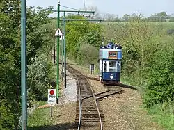 Ausweichstelle auf eingleisiger Strecke