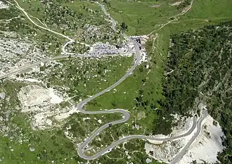 Passhöhe, Blick vom Hexenstein aus