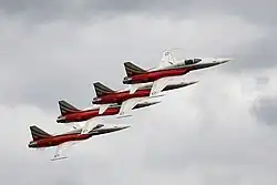 Patrouille Suisse auf der ILA 2006