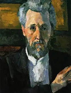 Paul Cézanne: Portrait de Victor Chocquet, um&nbsp;1877, heute: Virginia Museum of Fine Arts, Richmond