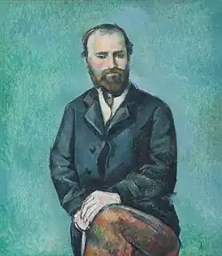 Paul Cézanne: Portrait de l’artiste, um 1885 heute: Carnegie Museum of Art, Pittsburgh