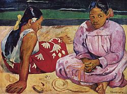 Paul Gauguin, Frauen auf Tahiti, 1891