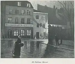 Alt-Berliner Häuser.