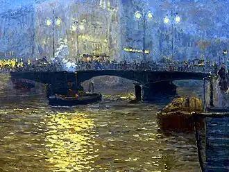 Abend an der Weidendammer Brücke