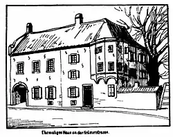 Skizze stellt vermutlich Haus Nr. 18 dar