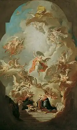 Die Verkündigung an Maria, um 1747