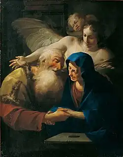 Joachim und Anna, um 1730
