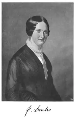 Bildnis der Pauline Brater (1827–1907), 1850 Ölgemälde von Alexander Bruckmann (1806–1852)