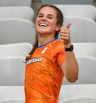 Pauline Hondema im Jahr 2021