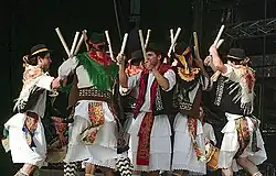 Die Stocktänzer (Pauliteiros) aus Miranda auf der Festa 2005
