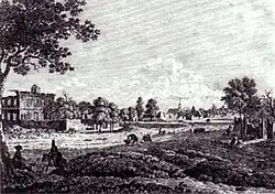 Paunsdorf nach der Völkerschlacht (1813)