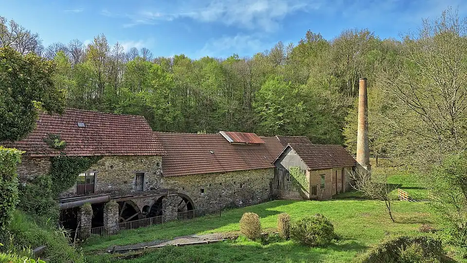Die alte Papiermühle von Vaux