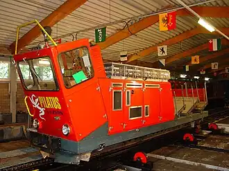 PB Xhm 1/2 32 im Depot in Alpnachstad