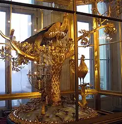 Pfauenuhr um 1772, (Eremitage in Sankt Petersburg)