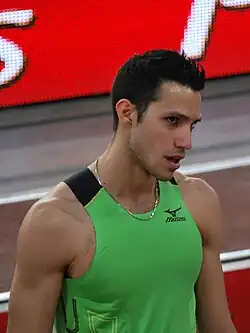 Konstandinos Filippidis Rang sieben mit&nbsp;5,70&nbsp;m