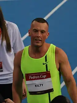 Richard Kilty Rang acht in 10,20&nbsp;s