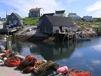 Hafenbereich von Peggy’s Cove