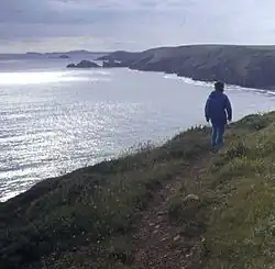 Weg zwischen New Gale und Solva