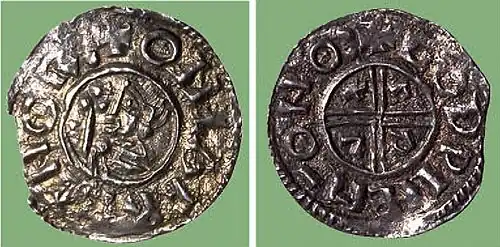 Pfennig von Olav Tryggvason.