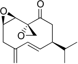 Strukturformel von Periplanone B