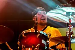 Schlagzeuger John Sandberg