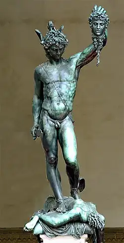 Cellini: Perseus (1554), Florenz, Loggia dei lanzi