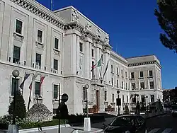Das Gebäude der Provinzverwaltung in Pescara