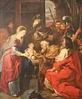 Die Anbetung der Könige, Ölgemälde von Peter Paul Rubens – 1620er Jahre