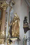 Linker Seitenaltar, Elisabeth von Thüringen