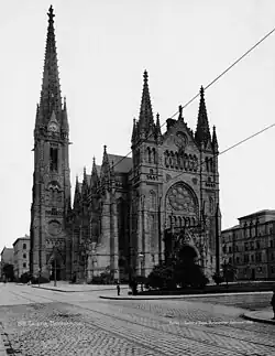 Peterskirche Leipzig, Fotografie, Zedler und Vogel, Kunstanstalt Darmstadt, 1898