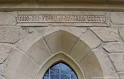 Inschrift Hans Wunderer