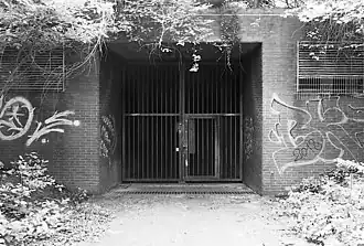 Zugang Magstadter Straße im Pfaffenwald, befahrbar