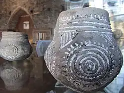 Keramik vom Pfahlbau am Mondsee