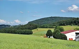 Blick von Mauloff zum Pferdskopf