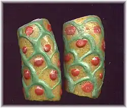 Krobo-Perle „Schreiben“