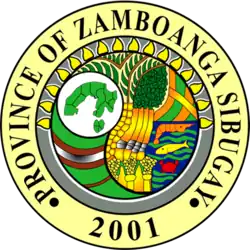 Offizielles Siegel der Provinz Zamboanga Sibugay