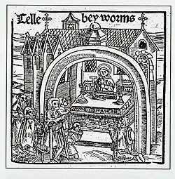 Philippskirche im Jahr 1516