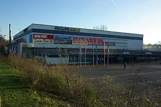 Das ehemalige Aussehen als Philipshalle (März 2007)