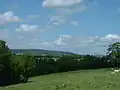 Typische Hügellandschaft im Naturpark