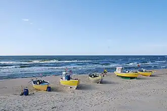Fischerboote an der Ostsee