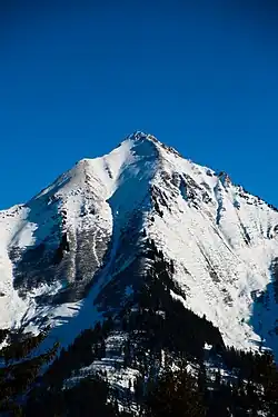 Blick im Winter von Vent-Debout