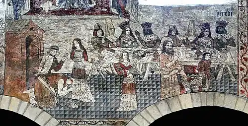 Die Enthauptung von Johannes dem Täufer