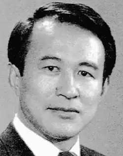 Ein Porträt von Chen Ding-nan.