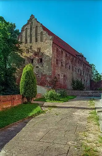 Detail der Burgruine