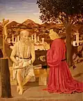 Piero della Francesca: Heiliger Hieronymus mit Verehrer
