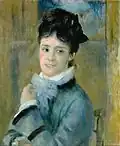 Pierre-Auguste Renoir: Porträt Camille Monet, 1873